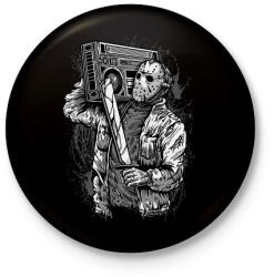 printfashion Gyilkos ütem - Kitűző, hűtőmágnes - Fekete (3091083)