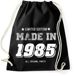 printfashion 1985 - Sportzsák, Tornazsák - Fekete (4051686)