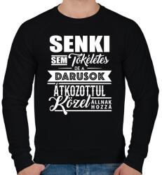 printfashion A darusok tökéletesek - Férfi pulóver - Fekete (11513626)