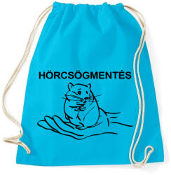 printfashion Hörcsögmentés - Sportzsák, Tornazsák - Surf blue (13443401)