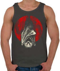 printfashion Éjjellátó - Férfi atléta - Sötétszürke (56041)