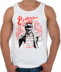 printfashion Stranger Things - Férfi atléta - Fehér (2626740)