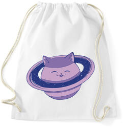 printfashion Cica bolygó - Sportzsák, Tornazsák - Fehér (14270805)