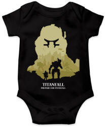 printfashion Titanfall - Baba Body - Fekete (2062088)
