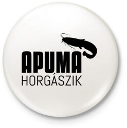 printfashion APU MA HORGÁSZIK - Kitűző, hűtőmágnes - Fehér (11541854)