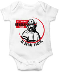 printfashion Ahol az ördög táncol - Baba Body - Fehér (10749634)