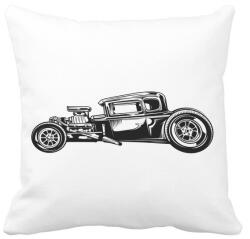 printfashion Hot rod 03 - Párnahuzat, Díszpárnahuzat - Fehér (4940846)