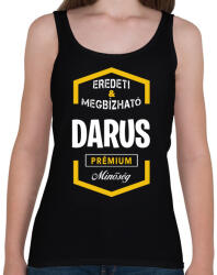printfashion Darus prémium minőség - Női atléta - Fekete (1454384)
