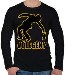 printfashion Vőlegény - Férfi hosszú ujjú póló - Fekete (6565683)