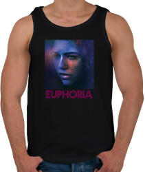 printfashion Euphoria - Férfi atléta - Fekete (6132257)