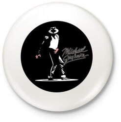 printfashion Michael Jackson-Dance - Kitűző, hűtőmágnes - Fehér (4161257)