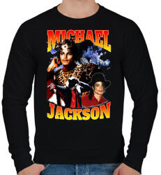 printfashion Michael Jackson - Férfi pulóver - Fekete (14163289)