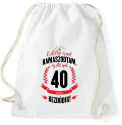 printfashion kamasz-40-black-red - Sportzsák, Tornazsák - Fehér (599653)