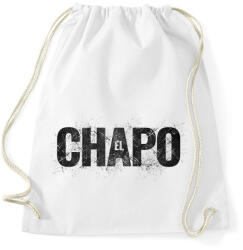 printfashion El Chapo - Sportzsák, Tornazsák - Fehér (2862717)