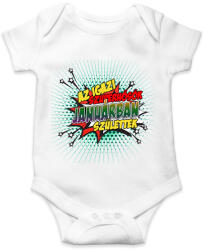 printfashion A szuperhősök januárban születtek - Baba Body - Fehér (2138137)