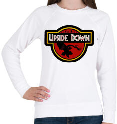 printfashion Upside Down - Női pulóver - Fehér (1805167)