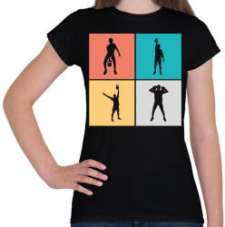 printfashion Kettlebell - Női póló - Fekete (11720018)