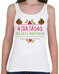 printfashion Hivatásos bejgli kostoló - Női atléta - Fehér (11000840)