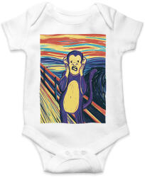 printfashion Majom sikoly - Baba Body - Fehér (12756657)