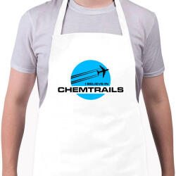 printfashion CHEMTRAILS - Kötény - Fehér (4903336)