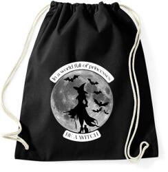 printfashion Be a witch - Sportzsák, Tornazsák - Fekete (16660763)