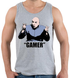 printfashion Gamer póló - Dr. Genya - Férfi atléta - Sport szürke (4584753)