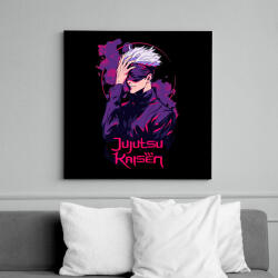 printfashion Jujutsu Kaisen Satoru Gojo - Vászonkép - Fekete (16555117)
