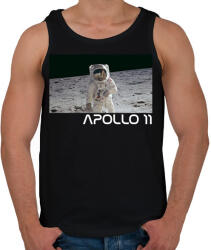 printfashion Apollo 11 - Férfi atléta - Fekete (2931208)