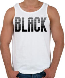 printfashion Black - Férfi atléta - Fehér (2360658)