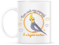 printfashion Legjobb barát - Papagáj - Bögre - Fehér (7342725)
