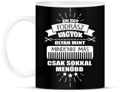 printfashion Fodrász vagyok - Bögre - Fekete (1005349)