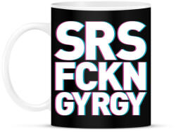printfashion A SáRoS FiCKó Nem GYőRi GYerek - Bögre - Fekete (812916)