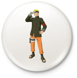 printfashion Naruto - Kitűző, hűtőmágnes - Fehér (3076308)