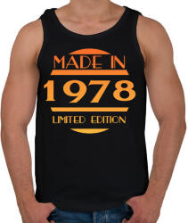 printfashion 1978 - Férfi atléta - Fekete (12776182)