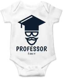 printfashion Professor - I did it - Baba Body - Fehér (6339192)