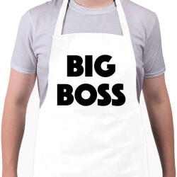 printfashion BIG BOSS - Kötény - Fehér (4902806)