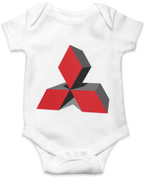 printfashion MITSUBISHI 3D - Baba Body - Fehér (1332621)