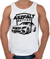 printfashion Aszfalt betyár - Mercedes - Férfi atléta - Fehér (4344804)