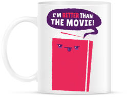 printfashion Könyv vs. film - Bögre - Fehér (4884847)