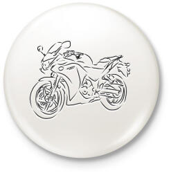 printfashion cbr25r - Kitűző, hűtőmágnes - Fehér (3090178)