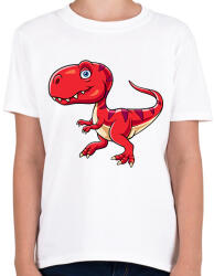 printfashion dino - Gyerek póló - Fehér (15332721)