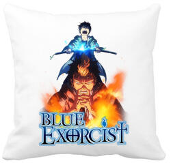 printfashion Blue Exorcist - Párnahuzat, Díszpárnahuzat - Fehér (2860854)