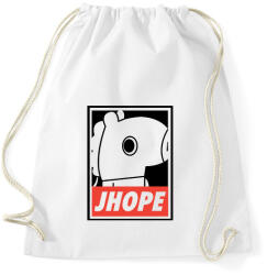 printfashion BTS Jhope - Sportzsák, Tornazsák - Fehér (1641881)