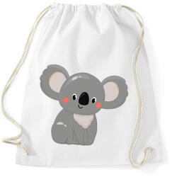 printfashion Koala maci - Sportzsák, Tornazsák - Fehér (13848987)