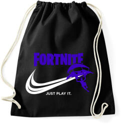 printfashion Just Play It! - Sportzsák, Tornazsák - Fekete (1316552)