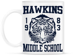 printfashion Hawkins Tigers - Bögre - Fehér (7294123)