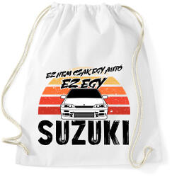 printfashion Ez nem csak egy autó ez egy SUZUKI - Sportzsák, Tornazsák - Fehér (16457549)