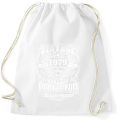 printfashion vintage polo1979 - Sportzsák, Tornazsák - Fehér (13978723)