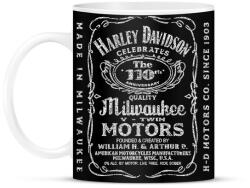 printfashion harley whiskey - Bögre - Fekete (4872916)