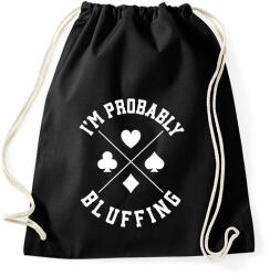 printfashion Bluffing - Sportzsák, Tornazsák - Fekete (15562434)